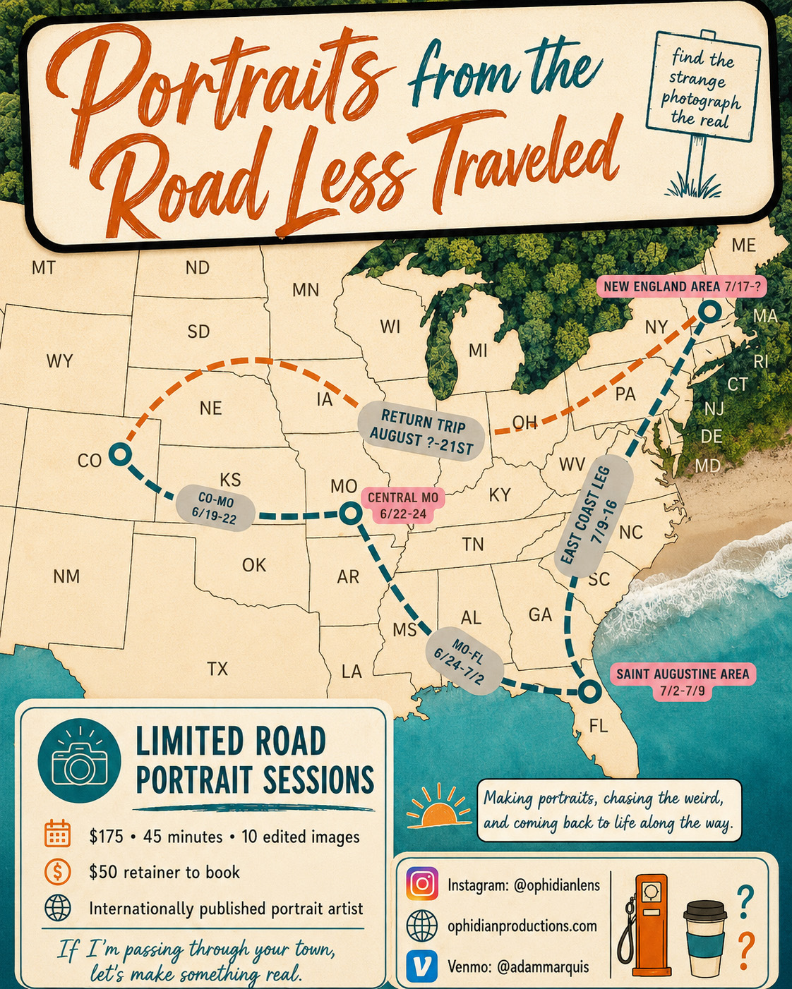 Portraits From The Road Less Traveled
